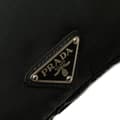 Miniatyrbild 8 av 10: Pre-owned Prada Tessuto Multi Pocket Belt Bag Black