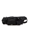Miniatyrbild 1 av 10: Pre-owned Prada Tessuto Multi Pocket Belt Bag Black