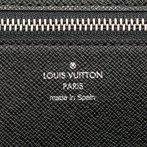Pre-owned Louis Vuitton Damier Graphite Pochette Homme Ceinture Black