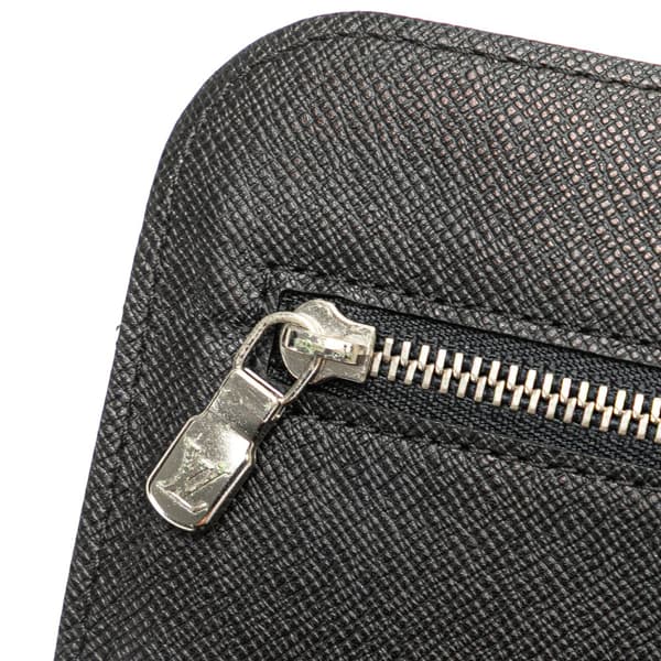 Pre-owned Louis Vuitton Damier Graphite Pochette Homme Ceinture Black