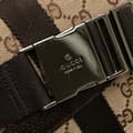Miniatyrbild 8 av 10: Pre-owned Gucci GG Canvas Belt Bag Brown
