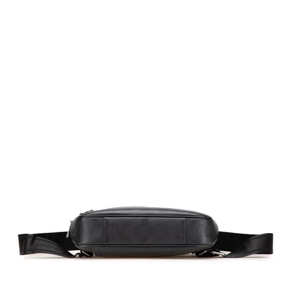 Pre-owned Louis Vuitton Damier Inifini Ambler Black