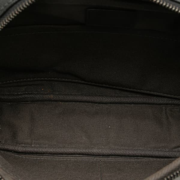 Pre-owned Louis Vuitton Damier Inifini Ambler Black