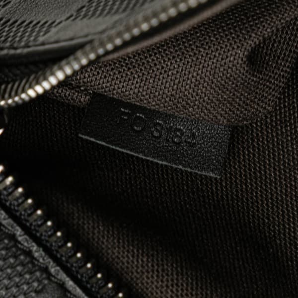 Pre-owned Louis Vuitton Damier Inifini Ambler Black