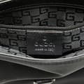 Miniatyrbilde 5 av 10: Pre-owned Gucci Canvas Jackie Belt Bag Black