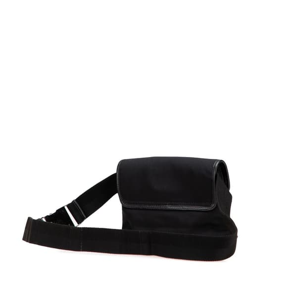 Pre-owned Gucci Canvas Jackie Belt Bag Black