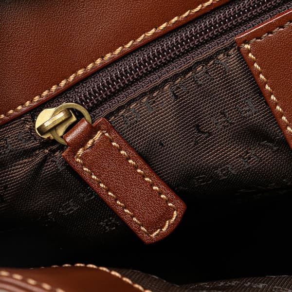Pre-owned Burberry Haymarket Check Coated Canvas Bucket Bag Brown