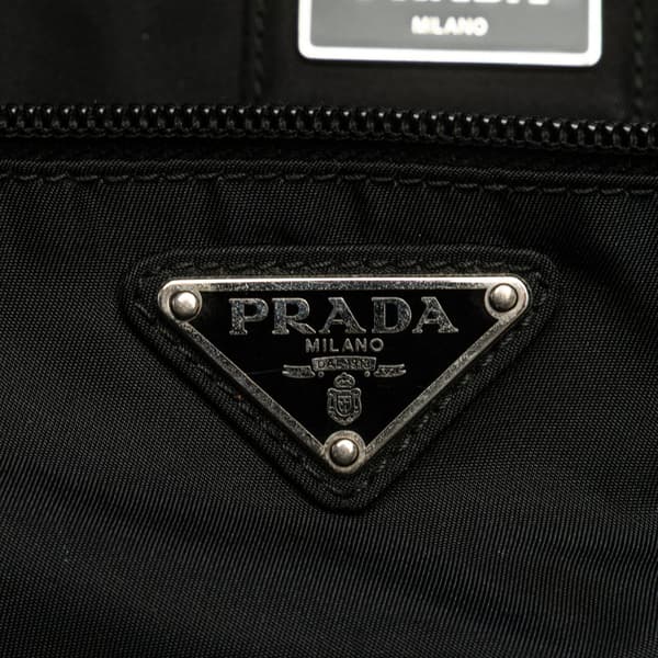 Pre-owned Prada Tessuto Belt Bag Black