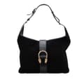 Miniatyrbild 1 av 10: Pre-owned Gucci Suede Dionysus Hobo Black