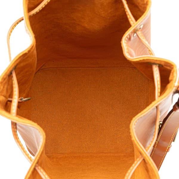 Pre-owned Louis Vuitton Epi Noe GM Brown