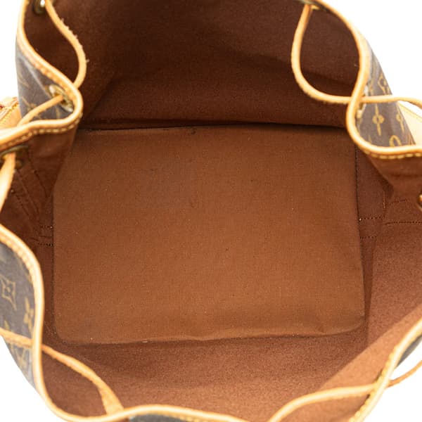 Pre-owned Louis Vuitton Monogram Noe GM Brown