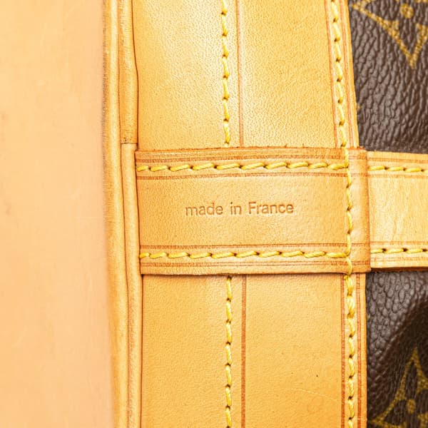 Pre-owned Louis Vuitton Monogram Noe GM Brown