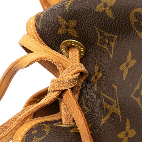 Pre-owned Louis Vuitton Monogram Noe GM Brown