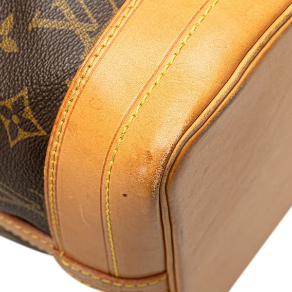 Pre-owned Louis Vuitton Monogram Noe GM Brown