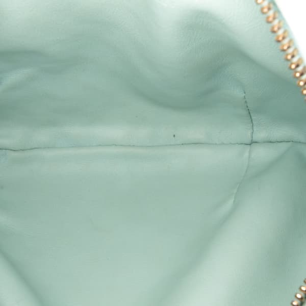 Pre-owned Bottega Veneta Mini Nappa Intrecciato Jodie Blue