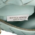Miniatyrbild 6 av 10: Pre-owned Bottega Veneta Mini Nappa Intrecciato Jodie Blue