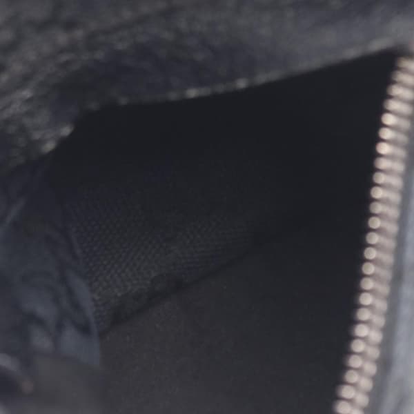 Pre-owned Gucci GG Canvas Double Pocket Belt Bag Black