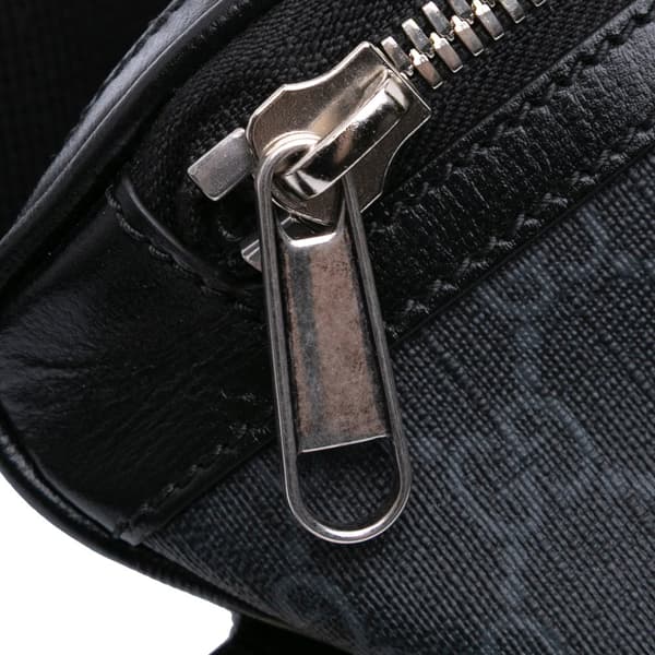 Pre-owned Gucci GG Supreme Interlocking G Belt Bag Brown
