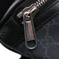 Miniatyrbild 8 av 10: Pre-owned Gucci GG Supreme Interlocking G Belt Bag Brown