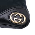 Miniatyrbillede 6 af 8: Pre-owned Gucci GG Canvas New Britt Hobo Black
