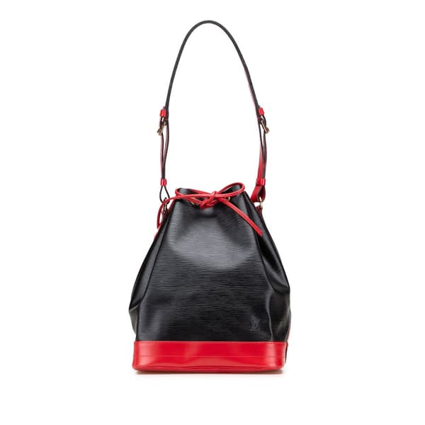 Pre-owned Louis Vuitton Epi Bicolor Noe GM Black