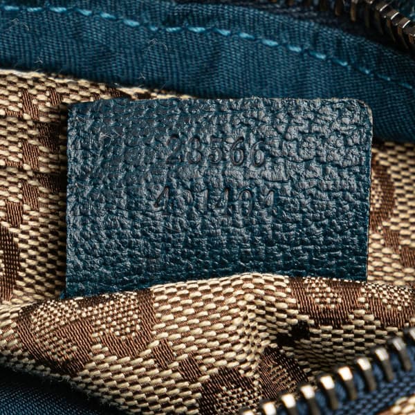 Pre-owned Gucci GG Canvas Web Double Pocket Belt Bag Brown