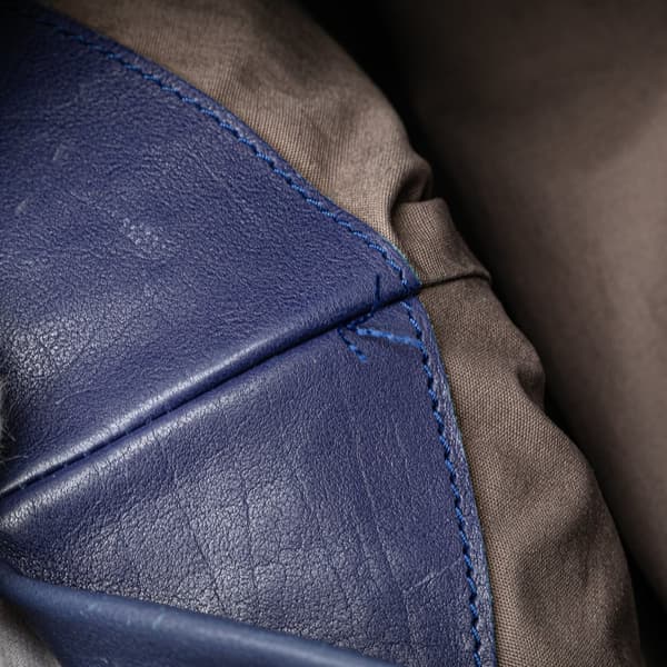 Pre-owned Bottega Veneta Nappa Intrecciato Aquilone Fortune Cookie Hobo Blue
