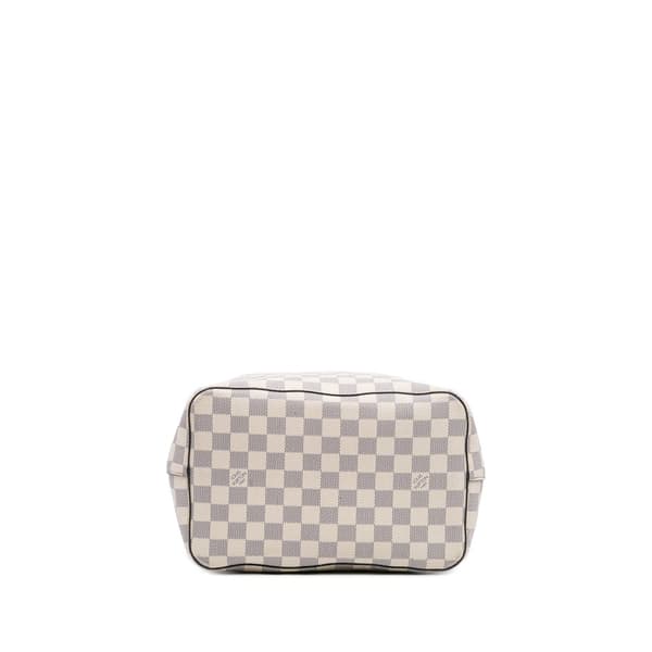 Pre-owned Louis Vuitton Damier Azur Neonoe MM White