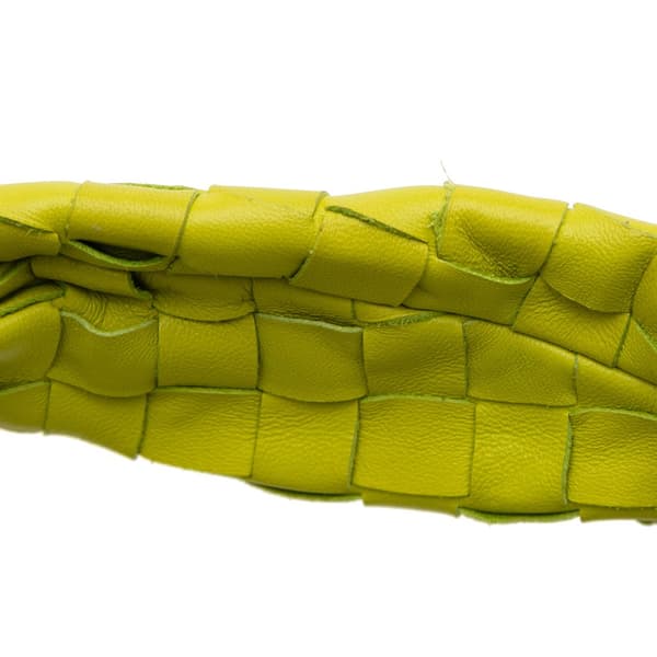 Pre-owned Bottega Veneta Mini Nappa Intrecciato Jodie Green