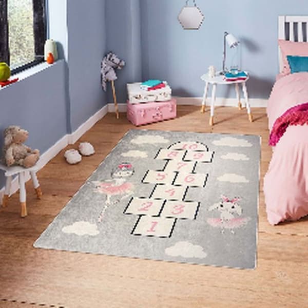 Matta - MARELLE - PRINSESSA - 120x160 cm - Halkfri - Maskintvättbar - Mjuk vid beröring