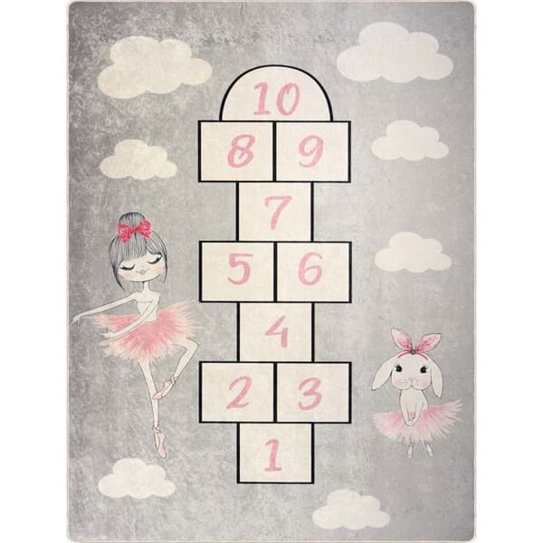 Matta - MARELLE - PRINSESSA - 120x160 cm - Halkfri - Maskintvättbar - Mjuk vid beröring