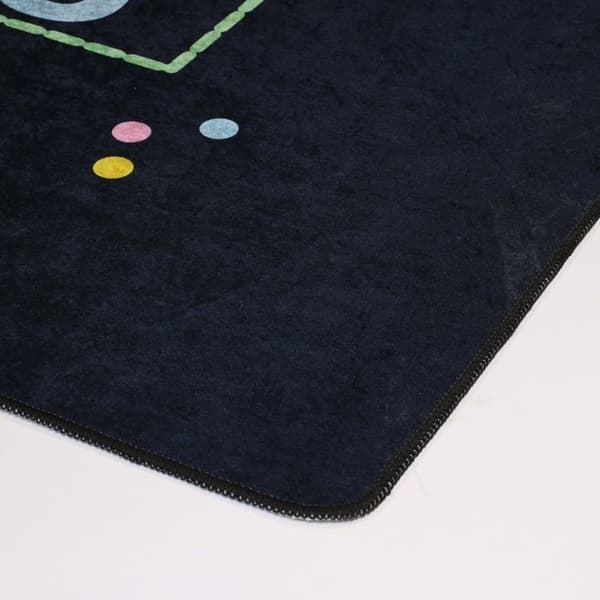 Matta - MARELLE - Svart - 80x150 cm - Antiperspirant - Maskintvättbar - Mjuk vid beröring