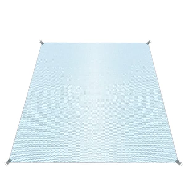 Strandmatta sandfri strandfilt XXL 200x200cm