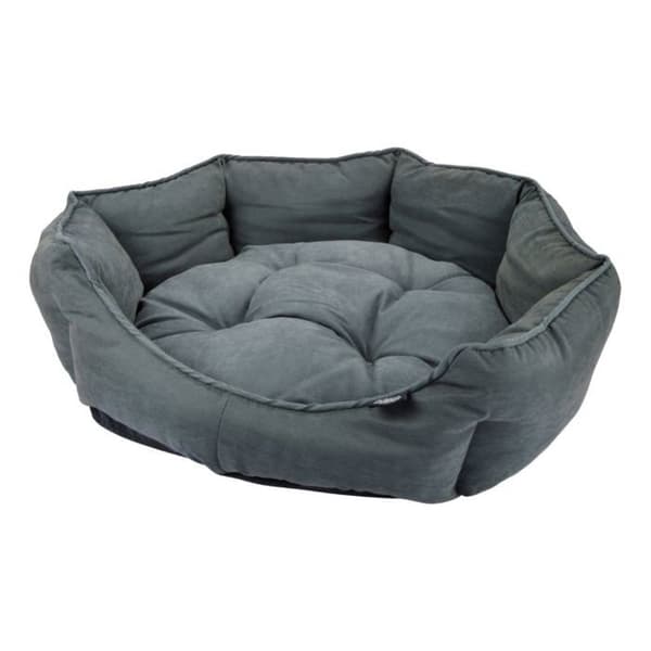 Rund korg berört persikoskinn "Softy" sortiment Alla mått Love Story - D 50 x H 16 cm