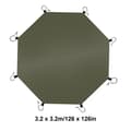 Miniatyrbillede 2 af 2: Camping Telt Tæppe Mat, Holdbar TPU Nylon, Vandtæt Design,A
