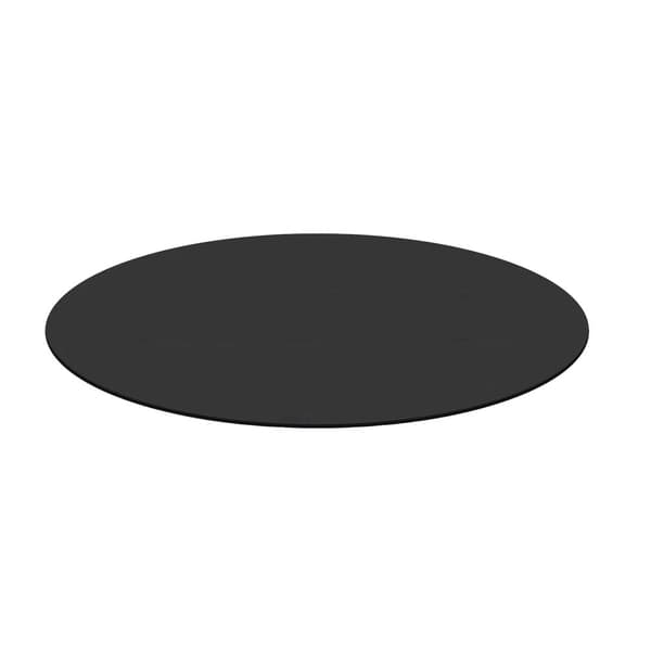 Hot Tub Mat, EVA Material, 77,17 tommer Diameter, Moderne Stil,sort