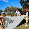 Miniatyrbild 5 av 5: Bomclap Strandmatta, Bärbar Picknickfilt, Vattenavvisande Strandfilt 4 Markpinnar för Strand, Camping, Picknick