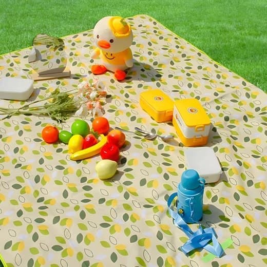 Lollanda Picnic Tæppe Vandtæt med Bærehåndtag, Picnic Fan Beach Camping med Isolering – Bærbar, Multifunktionel til Camping, Strand