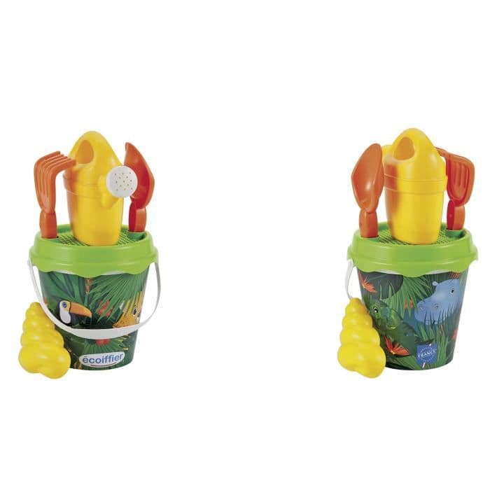 ECOIFFIER Hink med djungeldekor 17 cm