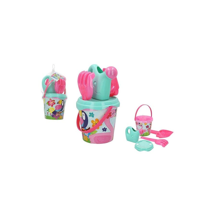 Strandleksaker set Aloha Flamingo (5 pcs)