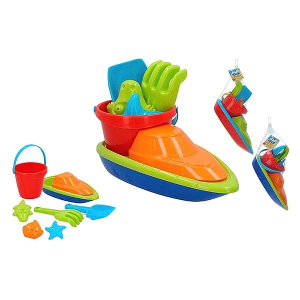 Strandleksaker set Ship (7 pcs)