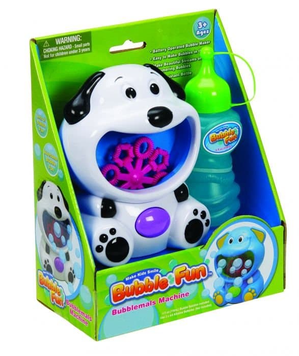Elektrisk bubbelblåsare såpbubblor