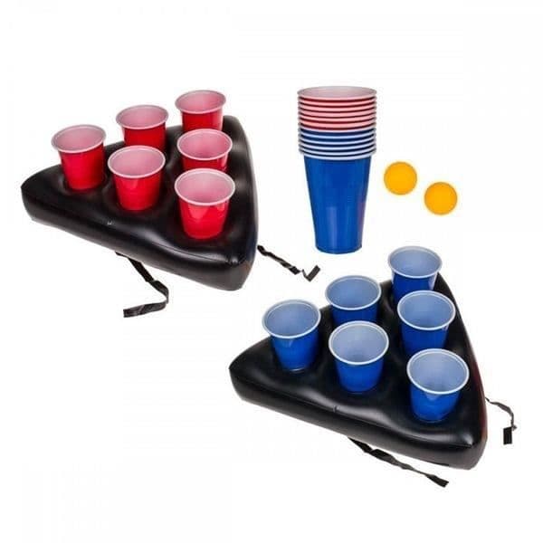 Inflatable Beer Pong Spel - Märke - Modell - Plast - 41 x 41 x 16 cm - Blanda
