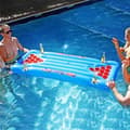 Miniatyrbild 2 av 3: Beer Pong Pool Game - Uppblåsbar Drinking Pool Game Madrass * Material: Miljövänlig PVC * Mått: 145 x 11