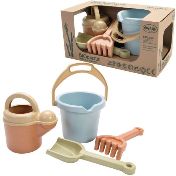 Dantoy Bioplastic Strandbøttesæt 4-delt