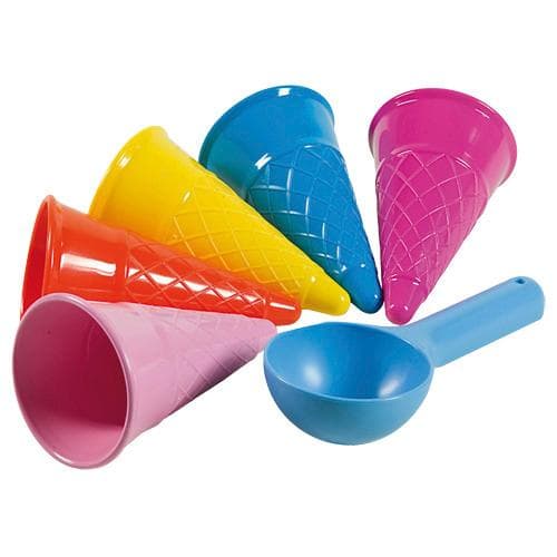 Hiekkamuotit Icecream 6-osainen