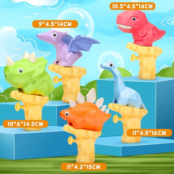 Vattenpistoler Dinosaurier 10-pack YIMORE