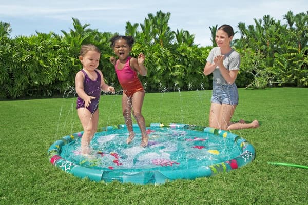 BESTWAY 52487 Inflatable Paddling Pool With A Fountain For Children from 2 years 165 cm