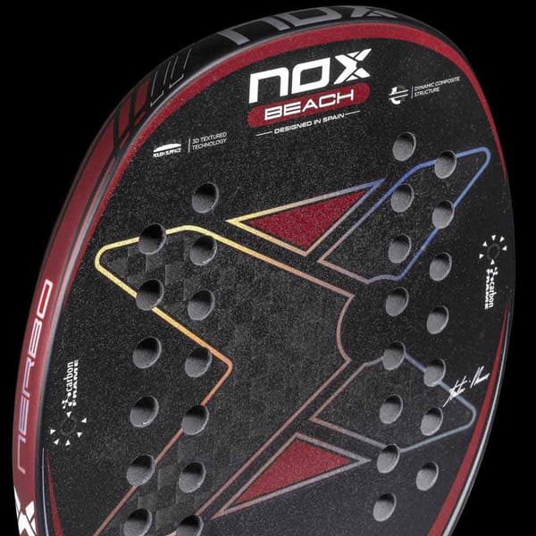 Nox Strandtennisracket Ar10 Nerbo By Antomi Ramos Silver