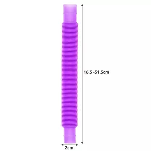 20-Pak - Pop Tube - Fidget Toys - Legetøj / Sensorisk